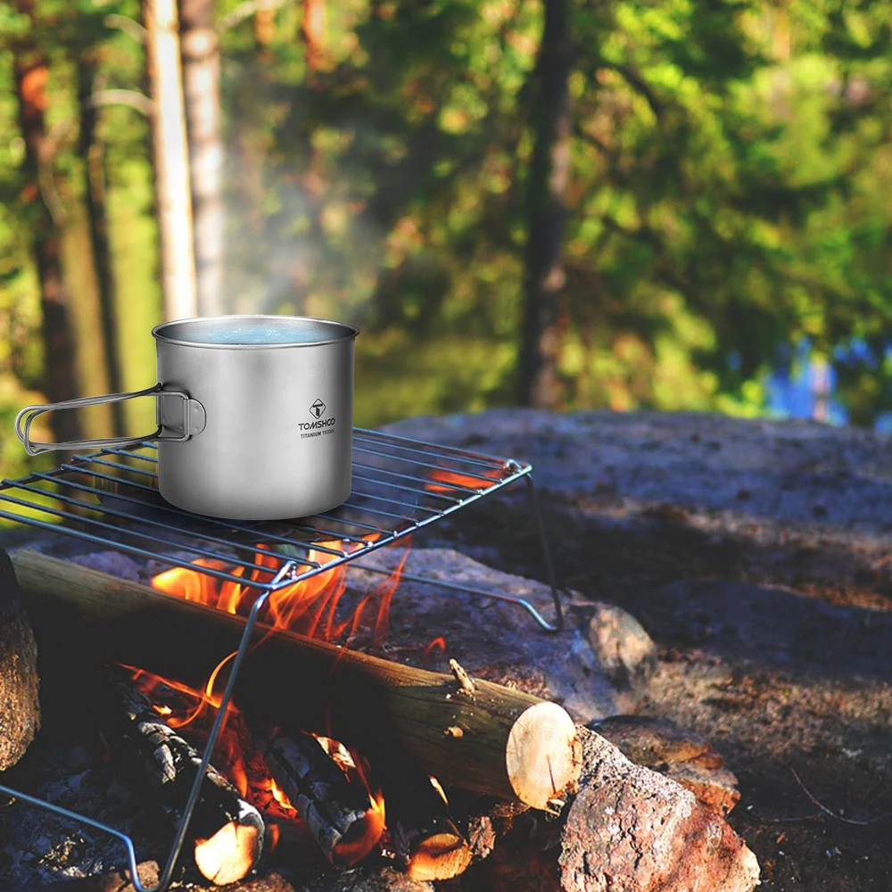 TOMSHOO 1100ml Outdoor Titanium Cup Mug Water Cup Tableware Outdoor Camping Cooking Pots Picnic Hang Pot with Lid Handle
TOMSHOO 1100ml Outdoor Titanium Cup Mug Water Cup Tableware Outdoor Camping Cooking Pots Picnic Hang Pot with Lid Handle