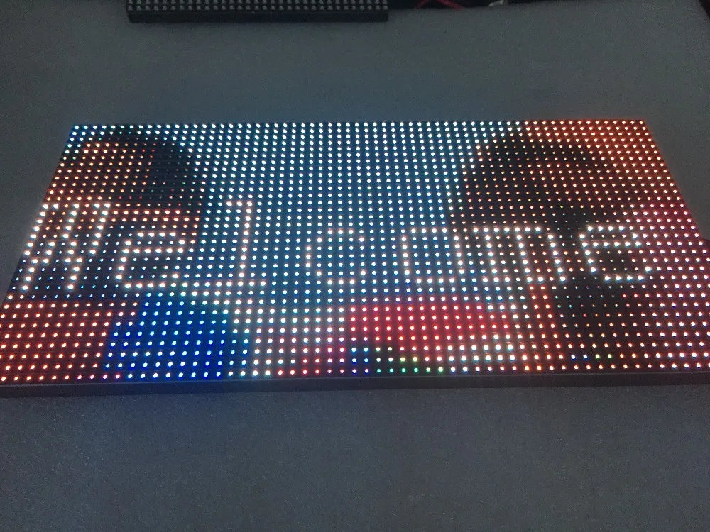 P8 наружный модуль 256*128 мм 32*16 пикселей Открытый SMD3535 3in1 RGB полноцветный