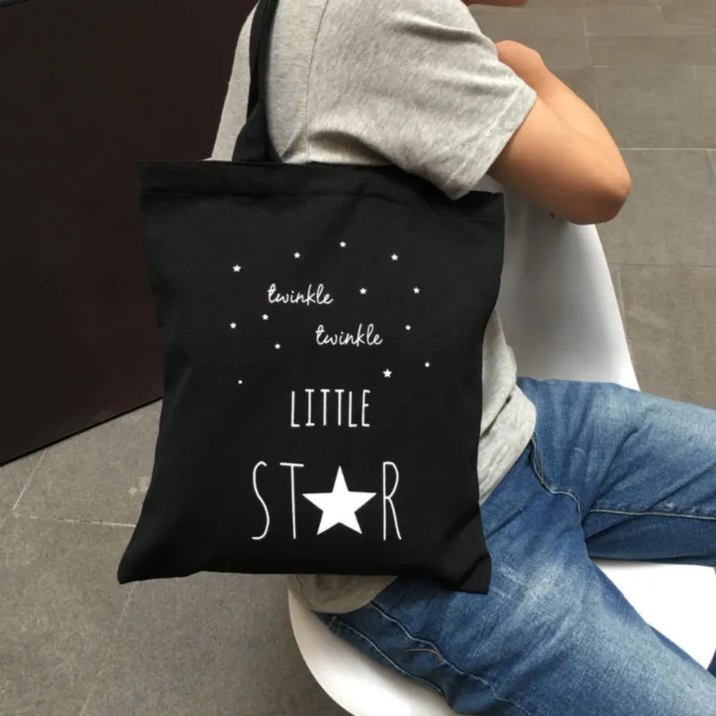 Little Star Harajuku Unisex Travel Bag Casual Girl Gift Canvas Fashion Shopping Bags Shoulder Large Stylish Bags
Little Star Harajuku Unisex Travel Bag Casual Girl Gift Canvas Fashion Shopping Bags Shoulder Large Stylish Bags