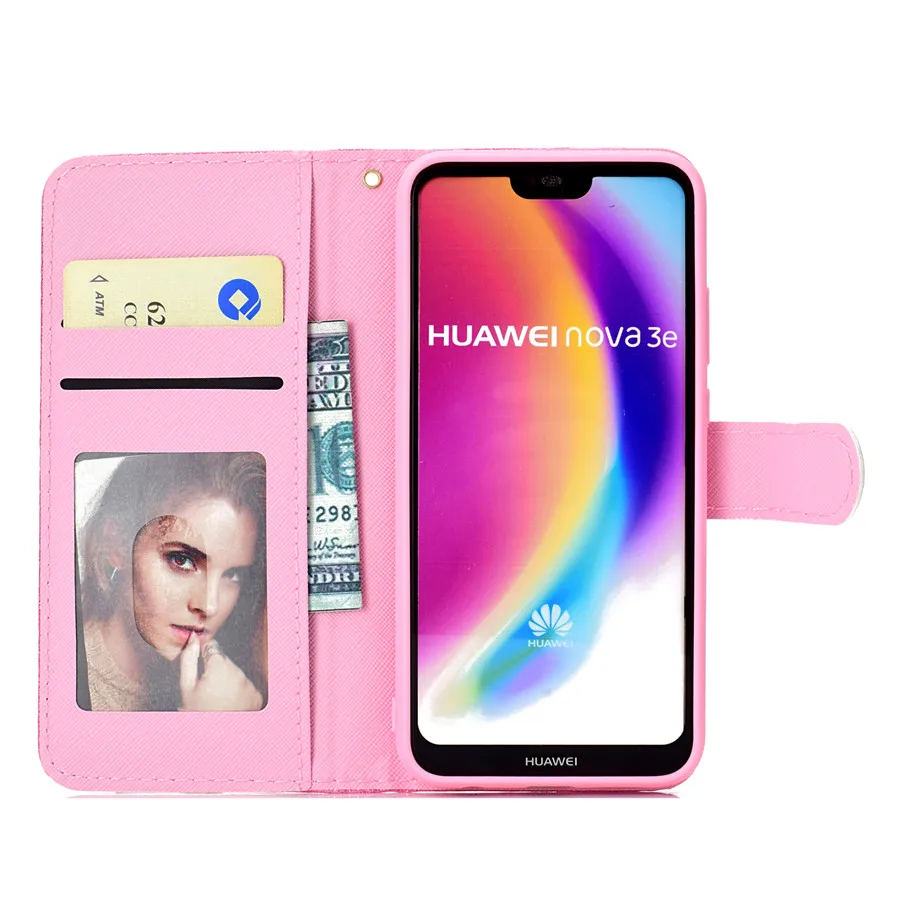 Блестящие Кожаные чехлы для телефонов Huawei P20 P10 Lite чехол Nova 3i P Smart Plus Honor 9 |