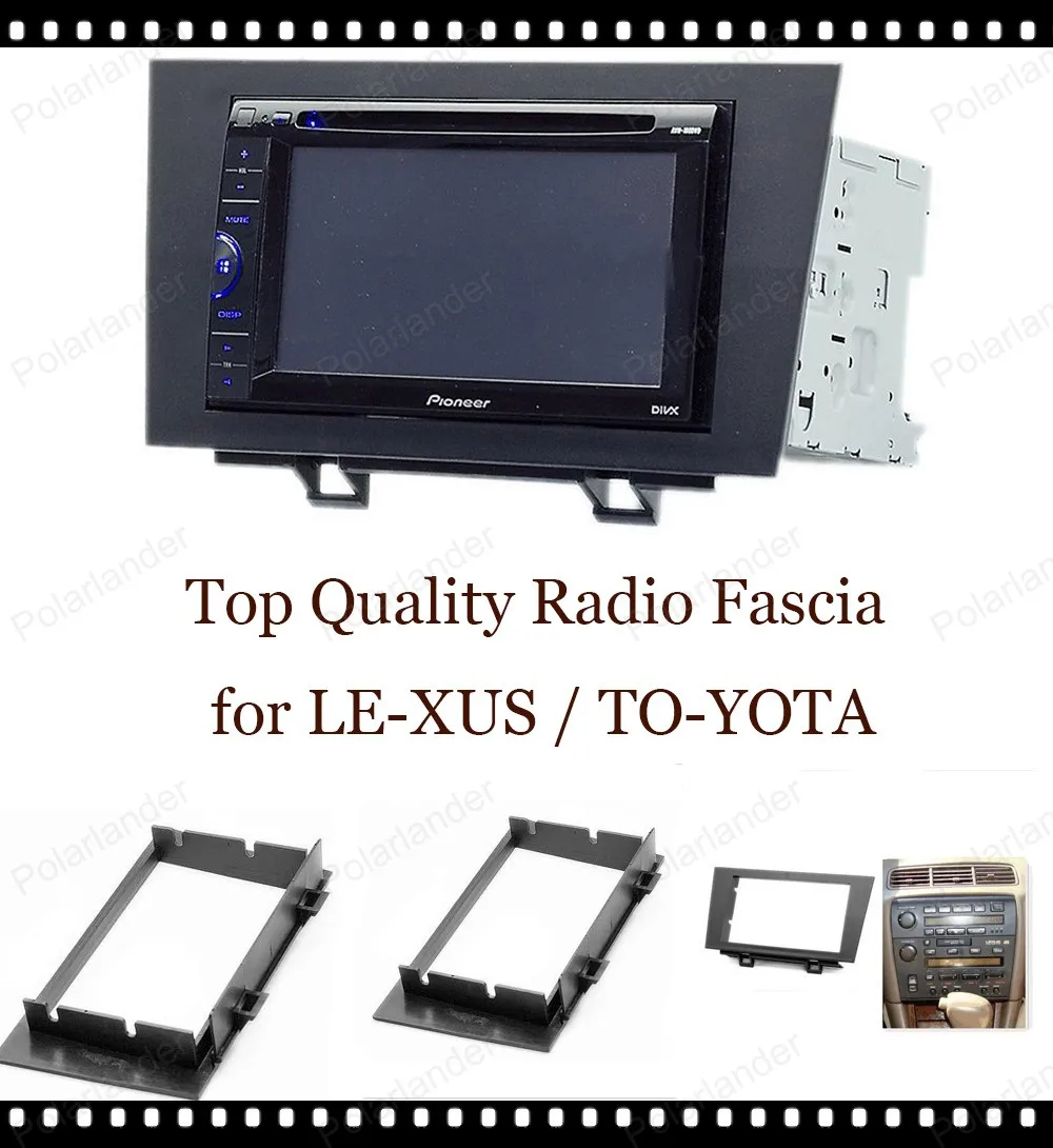 For LE-XUS ES 1992-1996 for TO-YOTA Win-dom CV10 1991-1996 2-DIN car radio surround trim frame ABS Plastic Black free shipping
For LE-XUS ES 1992-1996 for TO-YOTA Win-dom CV10 1991-1996 2-DIN car radio surround trim frame ABS Plastic Black free shipping