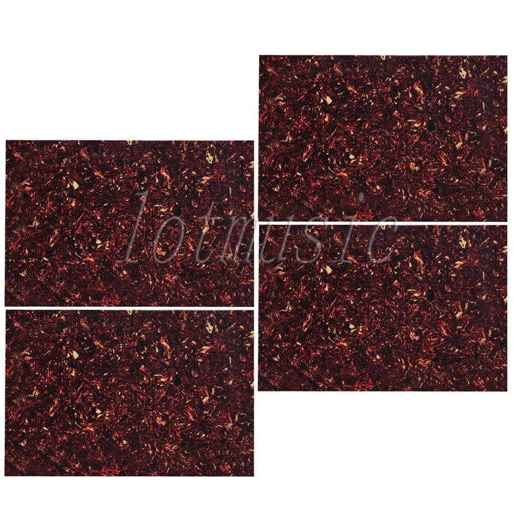 4Pcs Tortoise Shell Square Pickguard Material 43X29cm Guitar Bass Body Project 3Ply Plate
4Pcs Tortoise Shell Square Pickguard Material 43X29cm Guitar Bass Body Project 3Ply Plate