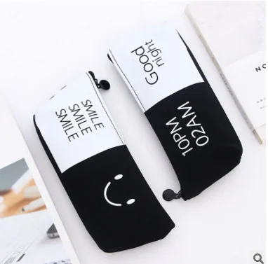 20Pcs Kawaii Pencil Case Black and white Canvas Gift Estuches School Pencil Box Pencilcase Pencil Bag School Supplies Stationery
20Pcs Kawaii Pencil Case Black and white Canvas Gift Estuches School Pencil Box Pencilcase Pencil Bag School Supplies Stationery