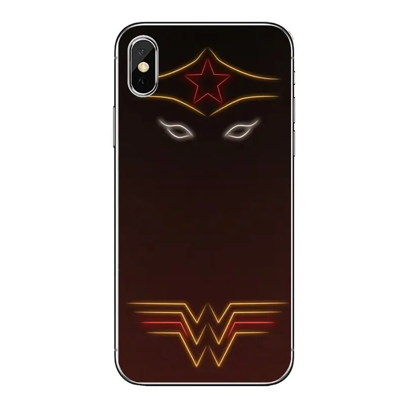 Для iPod Touch iPhone 4 4S 5 5S 5C SE 6 S 7 8 X XR XS плюс MAX винтаж поп-арт женщин сексуальная Wonder Woman