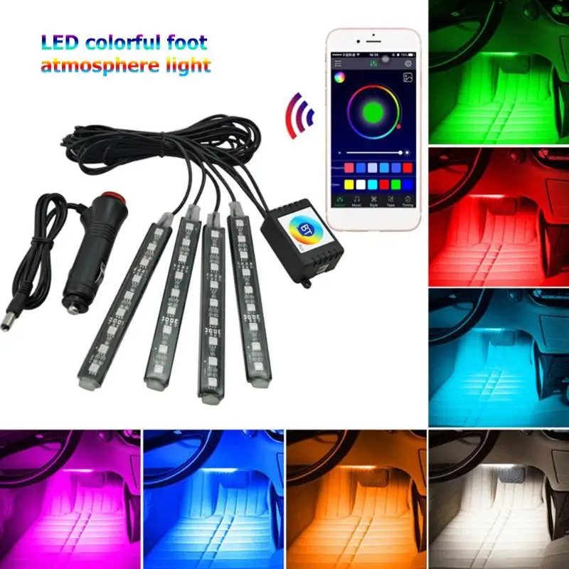 Гибкая светодиодная лента SMD5050 RGB для внутреннего интерьера автомобиля, лампа для ног IP65, водонепроницаемая декоративная атмосфера для сало...
Гибкая светодиодная лента SMD5050 RGB для внутреннего интерьера автомобиля, лампа для ног IP65, водонепроницаемая декоративная атмосфера для сало...