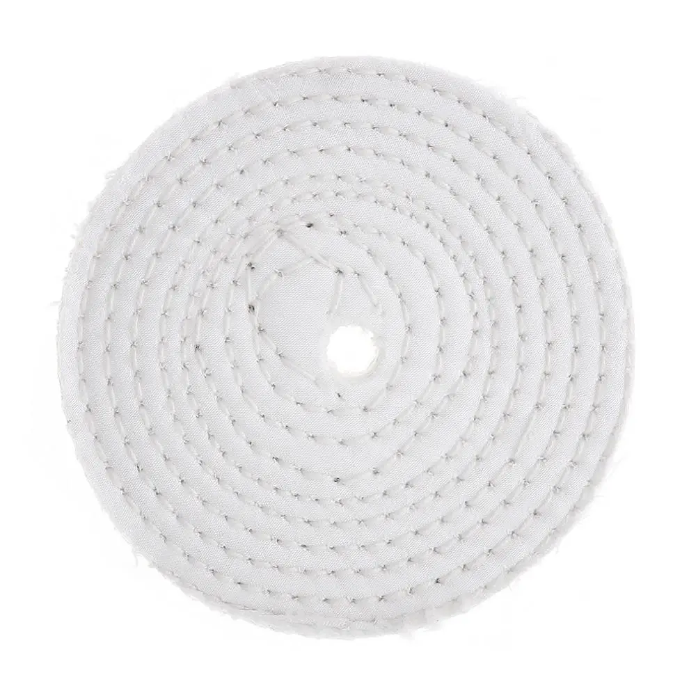 T-shaped White Cotton Cloth Polishing Wheel Mirror Polishing Buffer Cotton Pad with 10mm Hole for Metal Polishing/ Car Polishing
T-shaped White Cotton Cloth Polishing Wheel Mirror Polishing Buffer Cotton Pad with 10mm Hole for Metal Polishing/ Car Polishing