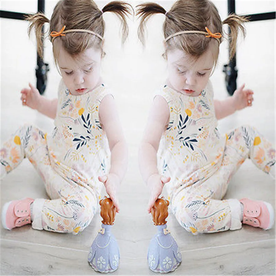 Cute Newborn Infant Baby Toddler Girl Cotton Floral Print Sleeveless Romper Jumpsuit Summer Clothes Outfits Sunsuit
Cute Newborn Infant Baby Toddler Girl Cotton Floral Print Sleeveless Romper Jumpsuit Summer Clothes Outfits Sunsuit