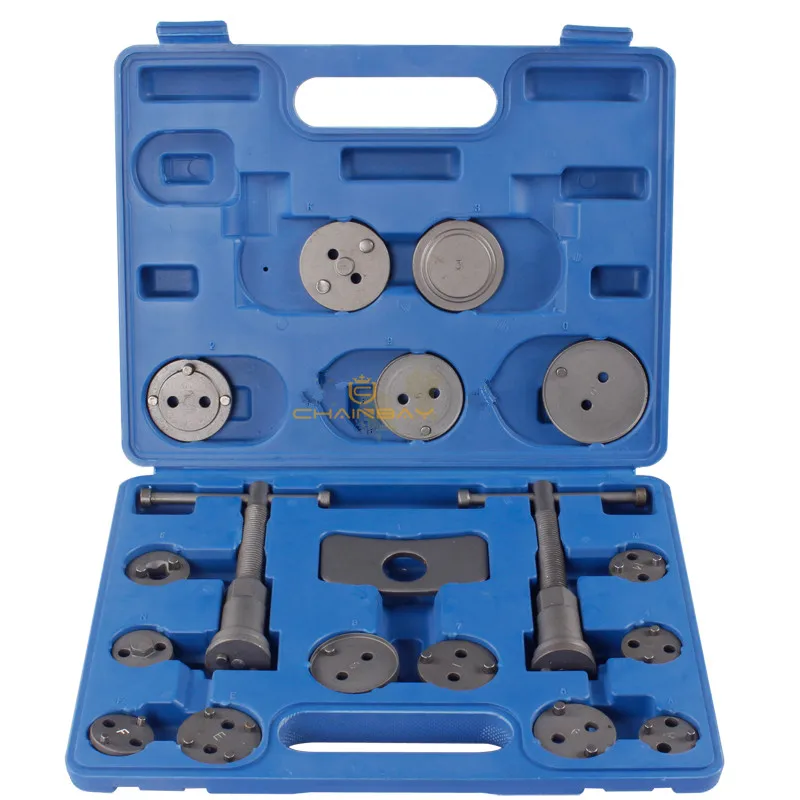 18Pc Carbon Steel Car Disc Brake Caliper Wind Back Brake Piston Pad Rewind Tool Set For Most Automobiles Garage Repair Tools
18Pc Carbon Steel Car Disc Brake Caliper Wind Back Brake Piston Pad Rewind Tool Set For Most Automobiles Garage Repair Tools