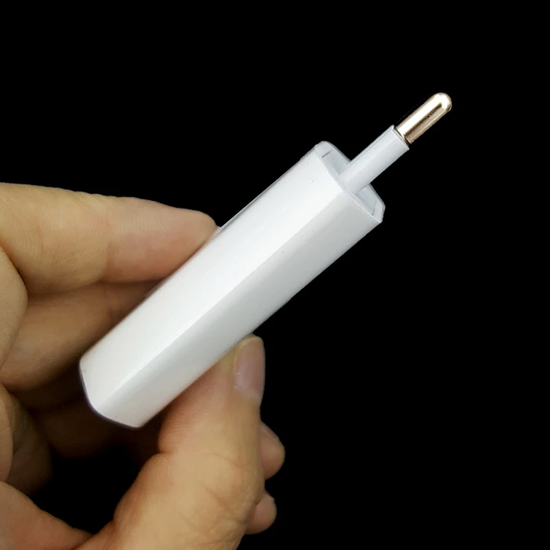 5 V 1A Европейская USB зарядка для Apple IPhone X 8 7 6 S Plus SE 8-контактный usb-кабель