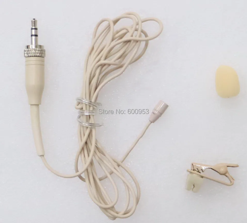 MiCWL Omnidirectional Wireless Microphone Clip Lapel Lavalier Mic for Sennheiser system
MiCWL Omnidirectional Wireless Microphone Clip Lapel Lavalier Mic for Sennheiser system