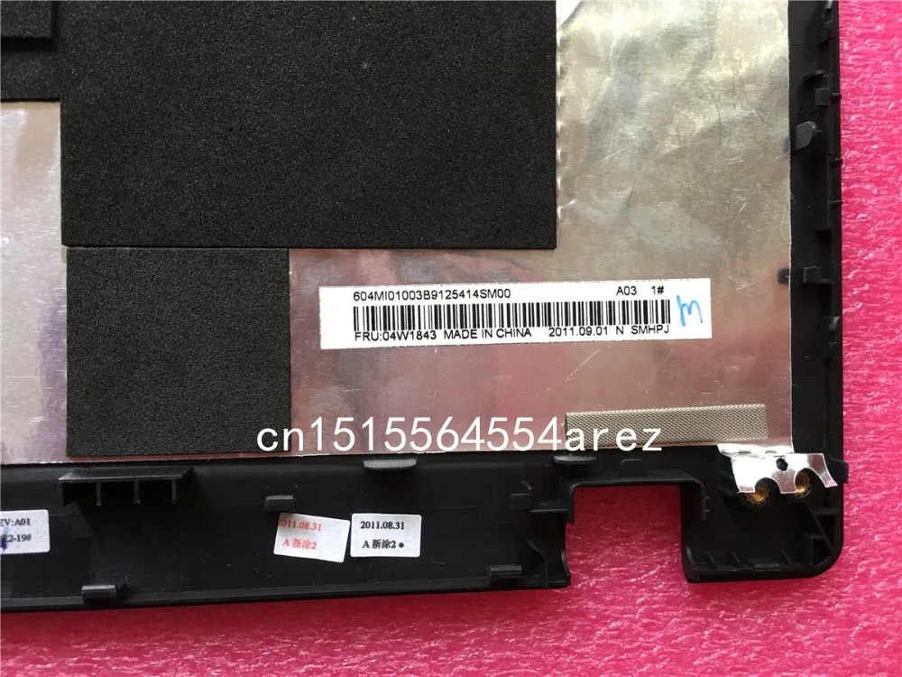 New and Original laptop Lenovo ThinkPad E520 E525 LCD rear back cover/The LCD Rear cover FRU 04W1843 04W3266 04W1844
New and Original laptop Lenovo ThinkPad E520 E525 LCD rear back cover/The LCD Rear cover FRU 04W1843 04W3266 04W1844