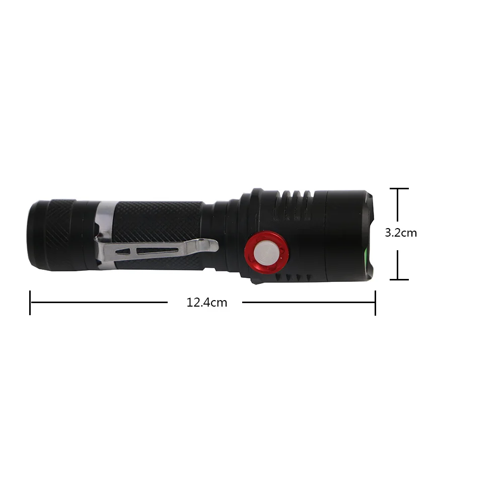 Lumiparty USB Chargeing Mini Pen COB LED Flashlight Multifunction led Torch light Working Inspection Lamp Aluminum Light | Лампы и