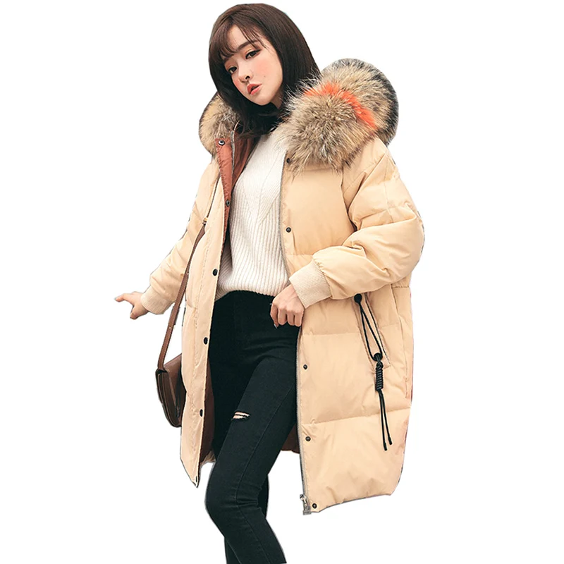 Women Fur Collar Hooded Casual Winter Long Parkas Coats Pockets Warm Parkas Outwears Female White Duck Down Down Jacket LJ0624
Women Fur Collar Hooded Casual Winter Long Parkas Coats Pockets Warm Parkas Outwears Female White Duck Down Down Jacket LJ0624