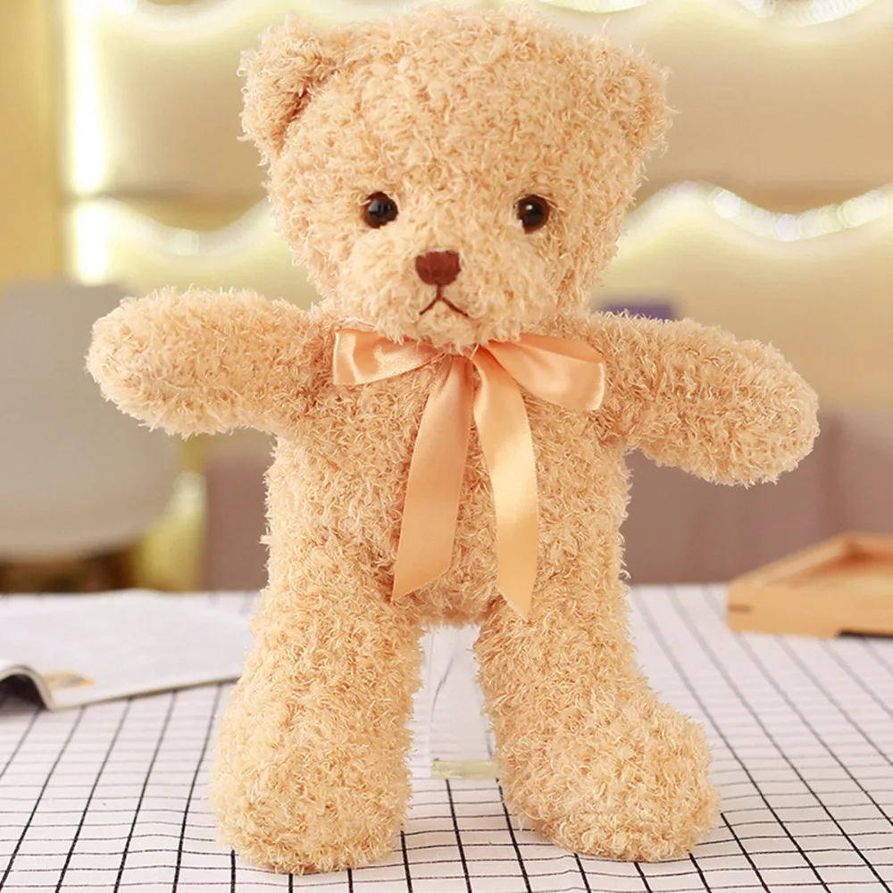 1 шт. Горячие 10 см Kawaii маленькие плюшевые мишки игрушки мягкие животные пушистый