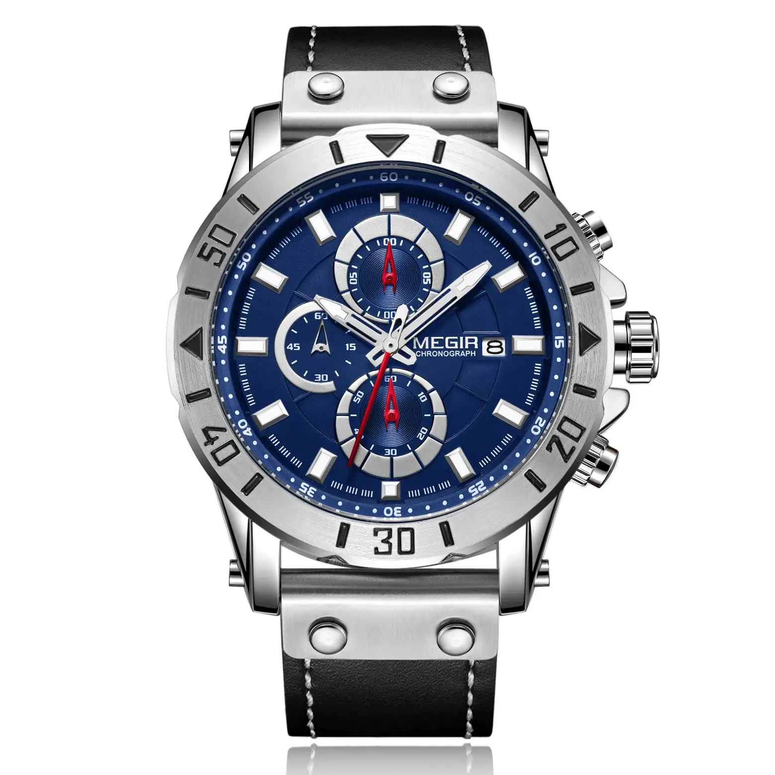 Fashion Top Brand Chronograph Quartz Watch For Men Luxury Blue Sport Watch Clock Relogio Masculino Montre Homme Hour Time
Fashion Top Brand Chronograph Quartz Watch For Men Luxury Blue Sport Watch Clock Relogio Masculino Montre Homme Hour Time