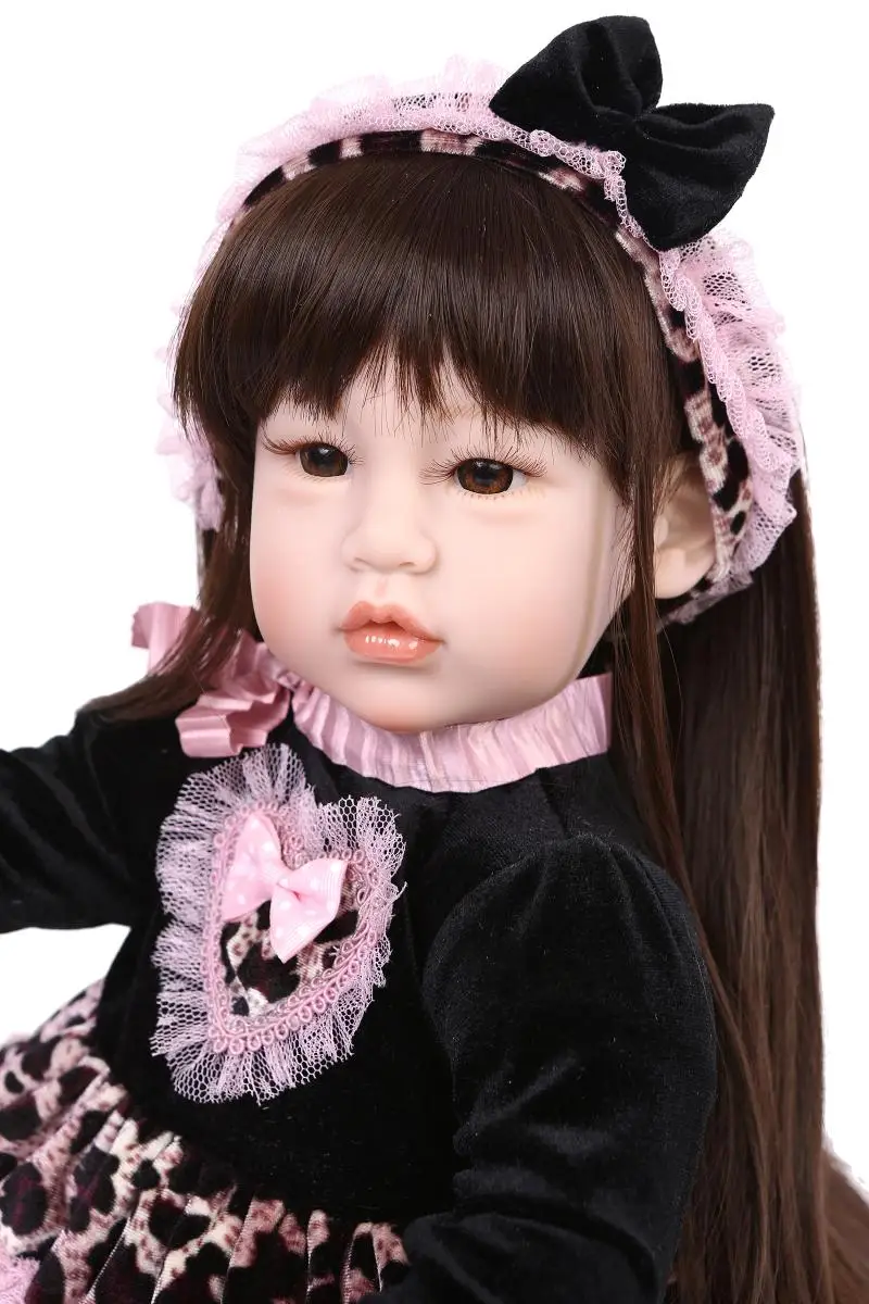 20" 50cm Silicone Reborn Baby Doll Toys Lifelike Silicone Vinyl Princess Dolls Lovely Birthday Gift Collectable Doll Girls Brinq
20" 50cm Silicone Reborn Baby Doll Toys Lifelike Silicone Vinyl Princess Dolls Lovely Birthday Gift Collectable Doll Girls Brinq