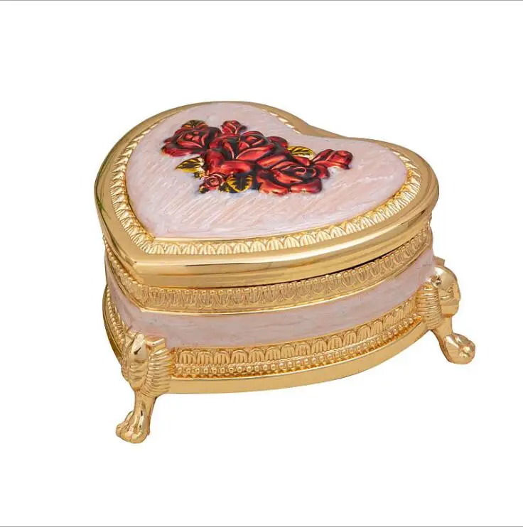creative heart metal jewelry storage box rings box organizador caixa organizadora wedding decorative Accessories Z167
creative heart metal jewelry storage box rings box organizador caixa organizadora wedding decorative Accessories Z167