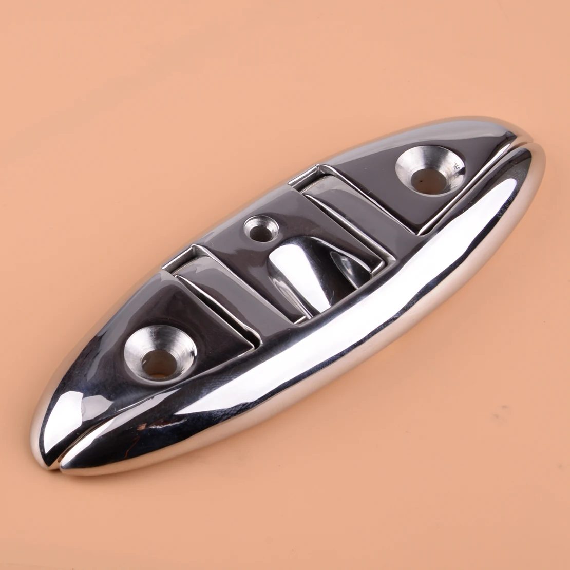 DWCX Silver 316 Stainless Steel 6'' Marine Stud Mount Folding Flip Up Cleat Base Hardware For Ship Yacht Boat 15.5x5.4cm
DWCX Silver 316 Stainless Steel 6'' Marine Stud Mount Folding Flip Up Cleat Base Hardware For Ship Yacht Boat 15.5x5.4cm