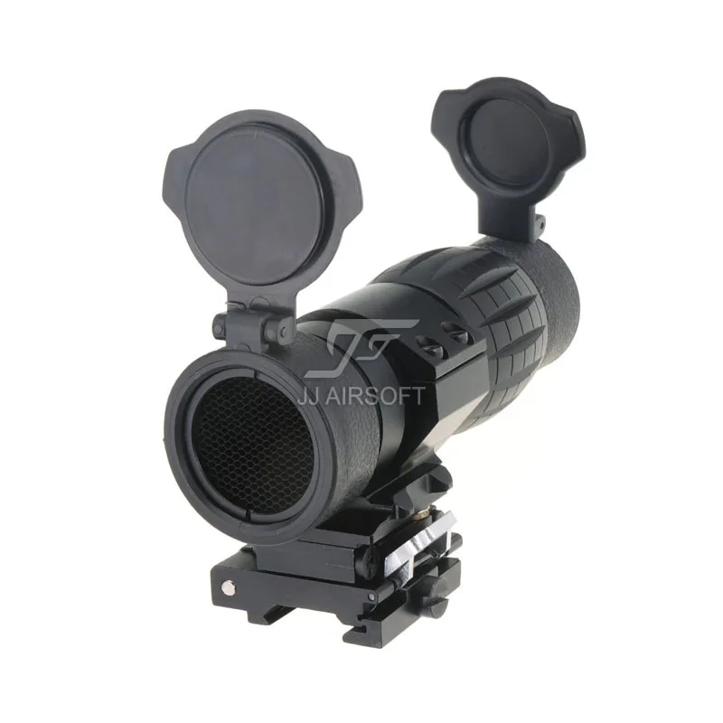 JJ Airsoft 4x FXD Лупа с регулируемым креплением QD и Killflash / Kill Flash (черный/коричневый)
JJ Airsoft 4x FXD Лупа с регулируемым креплением QD и Killflash / Kill Flash (черный/коричневый)