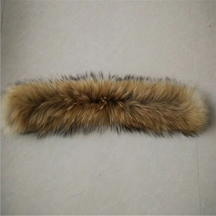 Воротник из натурального меха енота 55*18 см|collar fur|collar collarcollar colores |