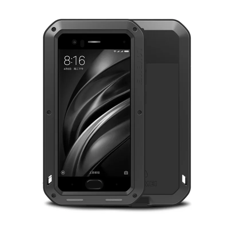 Aluminum Metal Case For Xiaomi Mi 6 Powerful Armor Shockproof Cover Life Waterproof Cases for Xiaomi 6 Mi6 M6 Capa Glass Funda
Aluminum Metal Case For Xiaomi Mi 6 Powerful Armor Shockproof Cover Life Waterproof Cases for Xiaomi 6 Mi6 M6 Capa Glass Funda