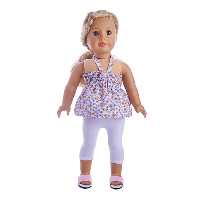 New Fashion Summer Floral Off Shoulder Set For 18inch doll/43cm New for Chridren birthday Gift
New Fashion Summer Floral Off Shoulder Set For 18inch doll/43cm New for Chridren birthday Gift