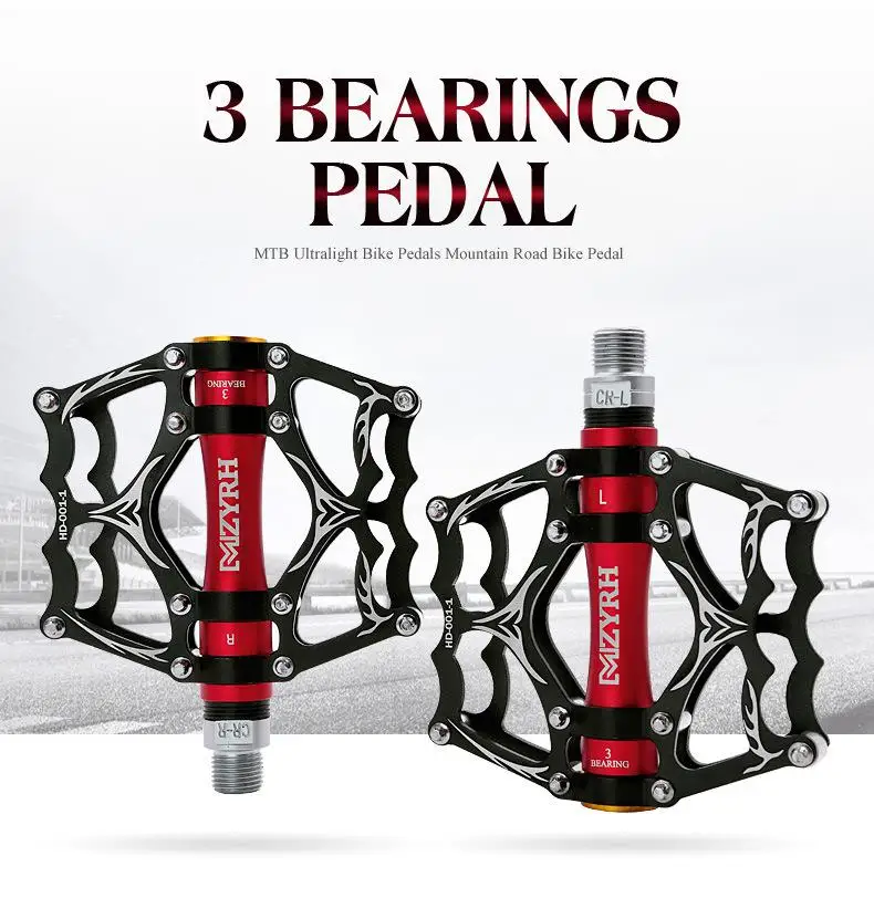 Bicycle Pedal On 3 Bearings Bike Pedal Anti-slip Ultralight CNC MTB Mountain Bike Pedal Sealed Bearing Pedals Cycling Parts
Bicycle Pedal On 3 Bearings Bike Pedal Anti-slip Ultralight CNC MTB Mountain Bike Pedal Sealed Bearing Pedals Cycling Parts