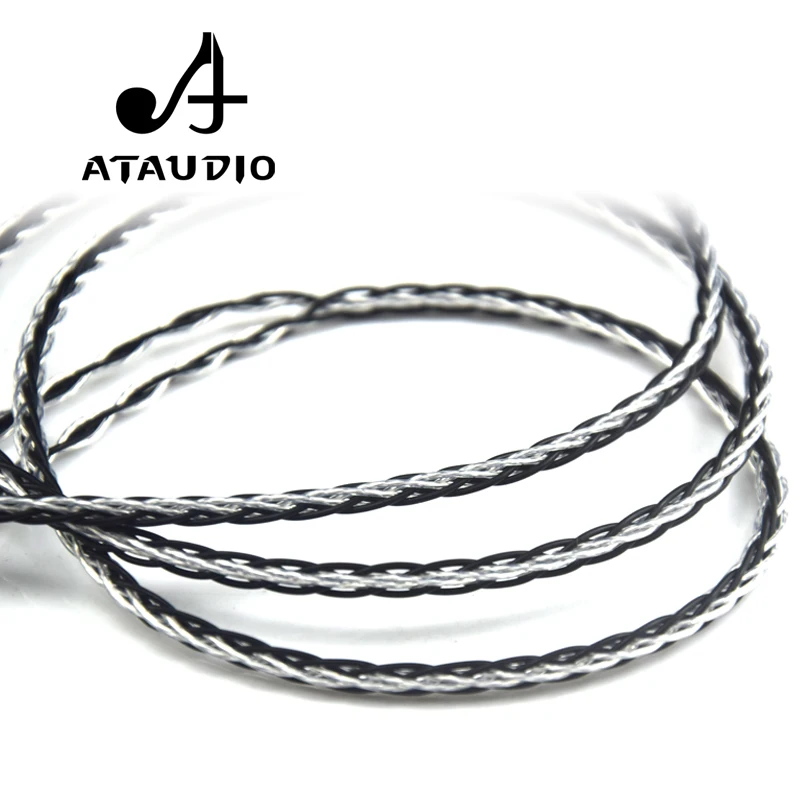 ATAUDIO посеребренный Hifi 2 5 мм TRRS сбалансированный до XLR Мужской кабель для Astell & Kern