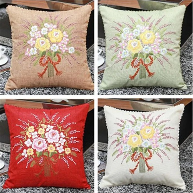Free shipping Natural linen throw pillow cushion DIY ribbon embroidery handmade cushion case 18inch Lotus pillow
Free shipping Natural linen throw pillow cushion DIY ribbon embroidery handmade cushion case 18inch Lotus pillow