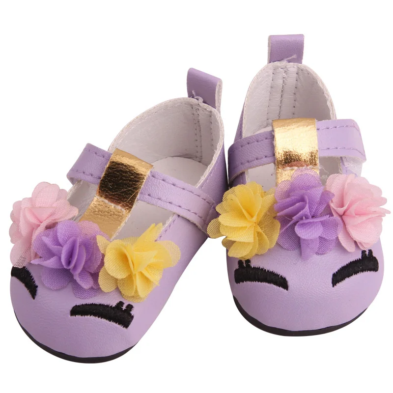 43 cm baby dolls shoes newborn Cute floral dress shoes with unicorn suit Baby toys fit American 18 inch Girls doll g230
43 cm baby dolls shoes newborn Cute floral dress shoes with unicorn suit Baby toys fit American 18 inch Girls doll g230