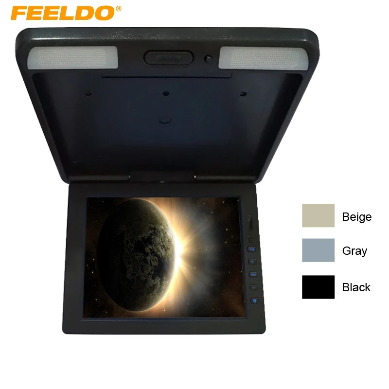 FEELDO 11.3" Roof Mounted TFT LCD Monitor 2-Way Video Input Flip Down Car/Bus/Truck Monitor
FEELDO 11.3" Roof Mounted TFT LCD Monitor 2-Way Video Input Flip Down Car/Bus/Truck Monitor