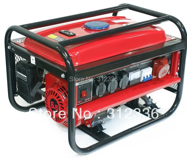 Портативный морской генератор 3500 3 2 5 кВт 168 GX240 стартовый OHV 6.5hp трехфазный 380V