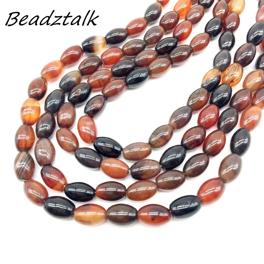 Natural Jewelry 8x12 mm Multi Color Agates Stone Beads Oval Drum Shape For DIY Necklace Bracelet Making 3 Colors
Natural Jewelry 8x12 mm Multi Color Agates Stone Beads Oval Drum Shape For DIY Necklace Bracelet Making 3 Colors