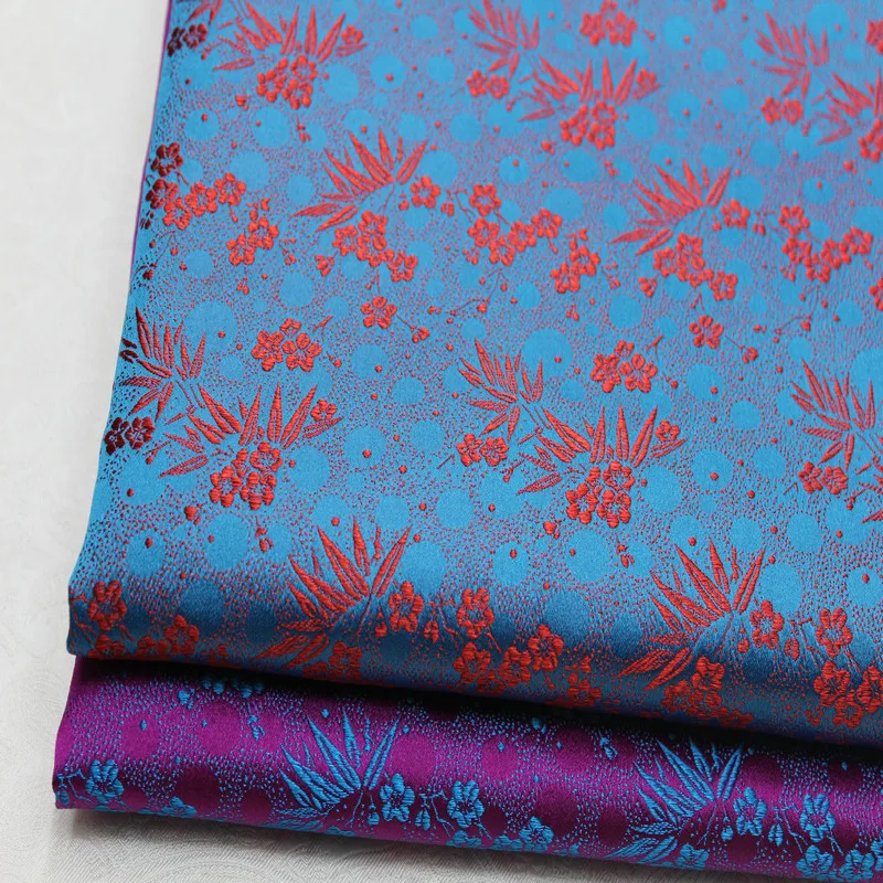 NCF557 100*73cm Chinese Silk Florals Brocade Fabrics Jacquard Satin Fabrics For Cheongsam Women's Coat Fabrics For Sewing
NCF557 100*73cm Chinese Silk Florals Brocade Fabrics Jacquard Satin Fabrics For Cheongsam Women's Coat Fabrics For Sewing