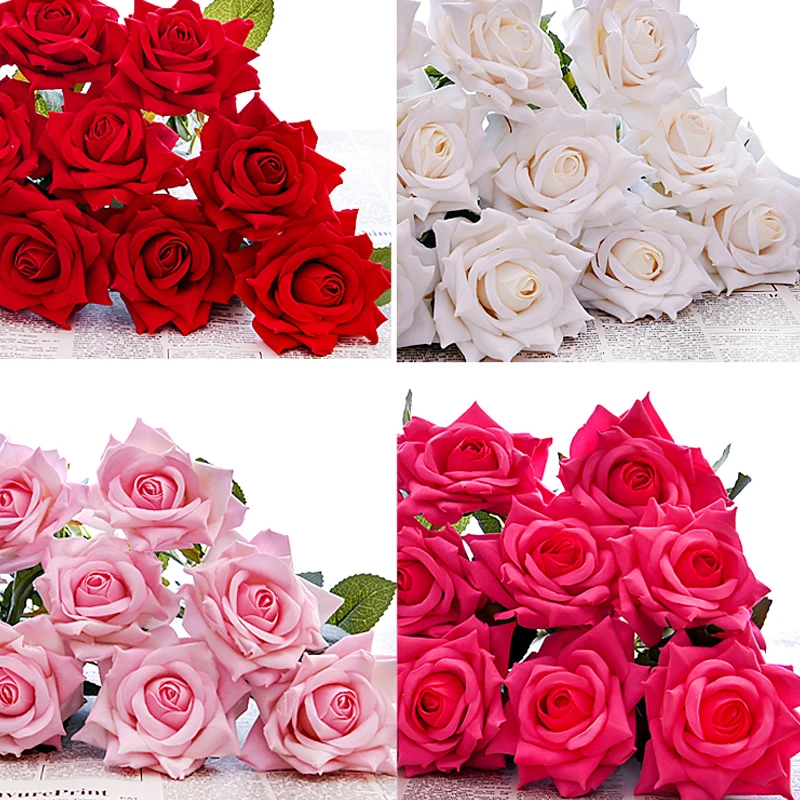 High quality rose artificial flowers rose silk flowers home decoration artificial flowers for wedding 5pcs/set Free Shipping
High quality rose artificial flowers rose silk flowers home decoration artificial flowers for wedding 5pcs/set Free Shipping