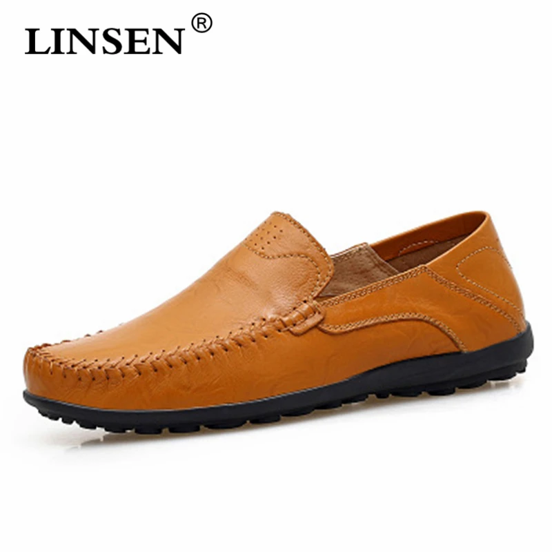 Concise Men Flats Casual Shoes Slip On Round Toe Business affairs Soft Shoes Male Footwear Size 38-47 Male leather beach shoes
Concise Men Flats Casual Shoes Slip On Round Toe Business affairs Soft Shoes Male Footwear Size 38-47 Male leather beach shoes