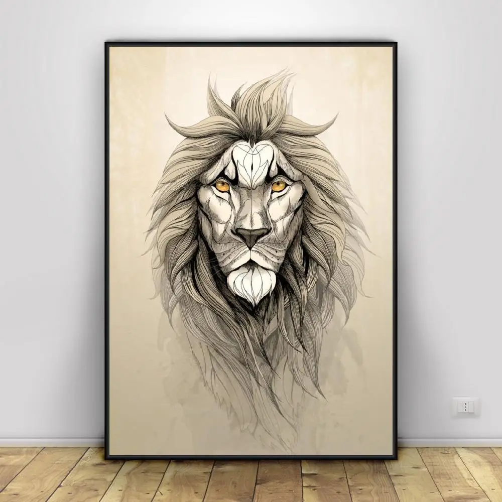 Wild Animals Art Canvas Painting Art Print Poster Picture Wall Modern Minimalist Bedroom Living Room Decoration
Wild Animals Art Canvas Painting Art Print Poster Picture Wall Modern Minimalist Bedroom Living Room Decoration