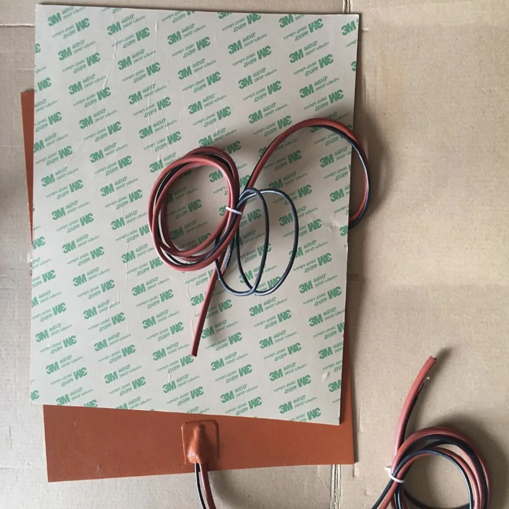 240x180mm 230v 200w silicone riscaldatore letto con 3m adhesive 100k termistore silicone heater Heating plate with resin gasket
240x180mm 230v 200w silicone riscaldatore letto con 3m adhesive 100k termistore silicone heater Heating plate with resin gasket