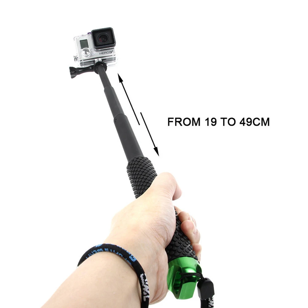 1Pcs Self-timer pole aluminum alloy for gopo Hero Sj Cam Xaomi Xiomi Yi accessories telescopic hand-held pole 19 inch 49cm
1Pcs Self-timer pole aluminum alloy for gopo Hero Sj Cam Xaomi Xiomi Yi accessories telescopic hand-held pole 19 inch 49cm