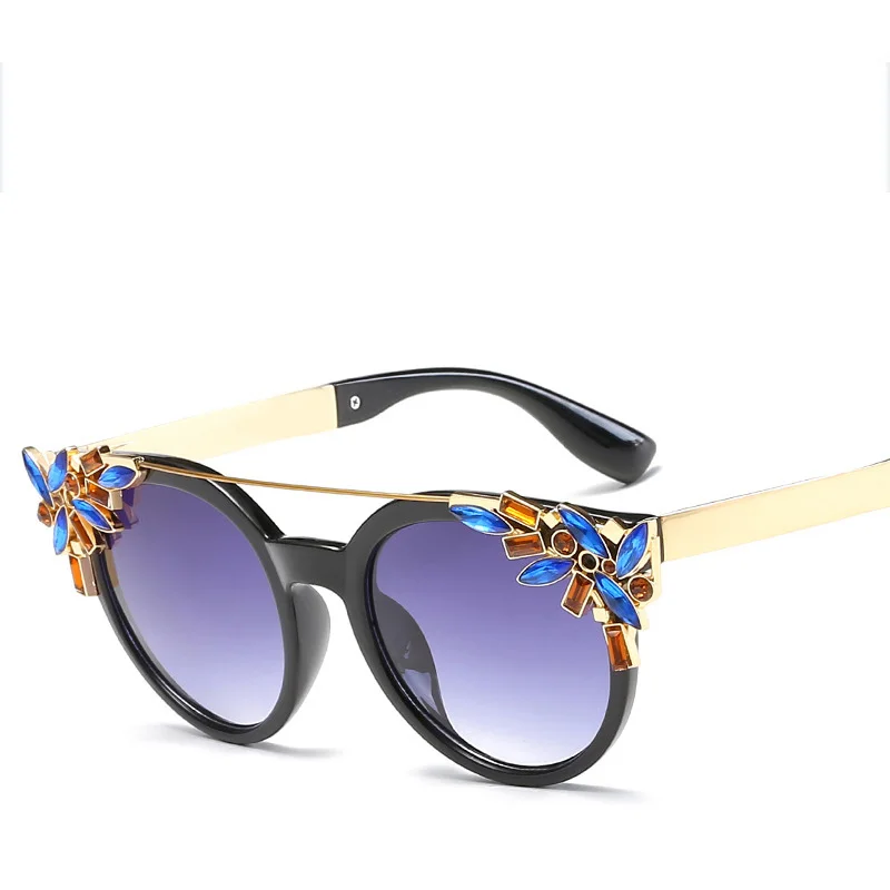 Luxury Fashion Rhinestone Cat Eye Sunglasses Women Designer Transparent Frame Ladies Reflective Sun Glasses Oculos Gafas De Sol
Luxury Fashion Rhinestone Cat Eye Sunglasses Women Designer Transparent Frame Ladies Reflective Sun Glasses Oculos Gafas De Sol