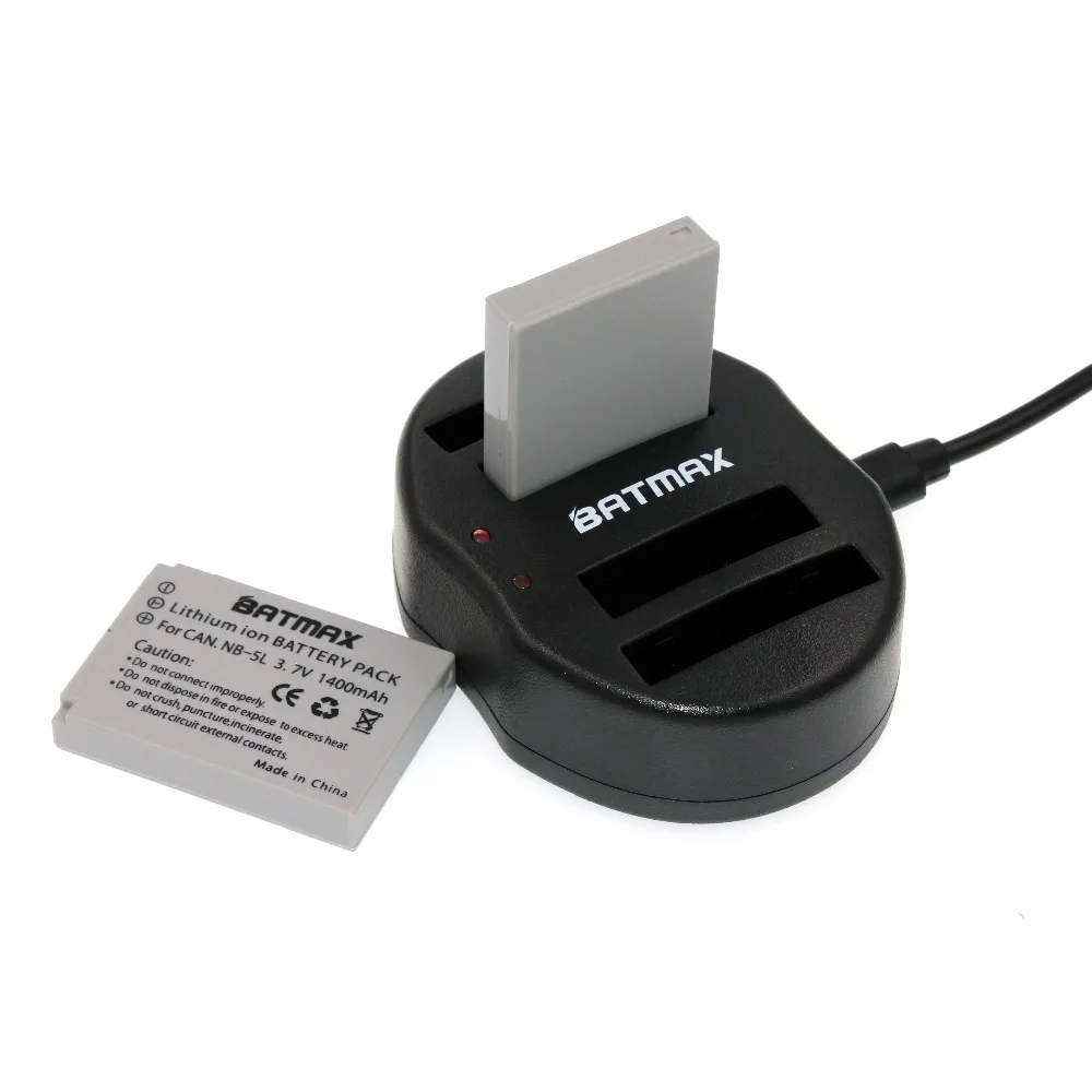 Premium 2-Pack of NB-5L Batteries + Dual USB Charger for Canon PowerShot SX230 HS, SX210 HS, SX200 HS, S100, S110 Digital Camera
Premium 2-Pack of NB-5L Batteries + Dual USB Charger for Canon PowerShot SX230 HS, SX210 HS, SX200 HS, S100, S110 Digital Camera
