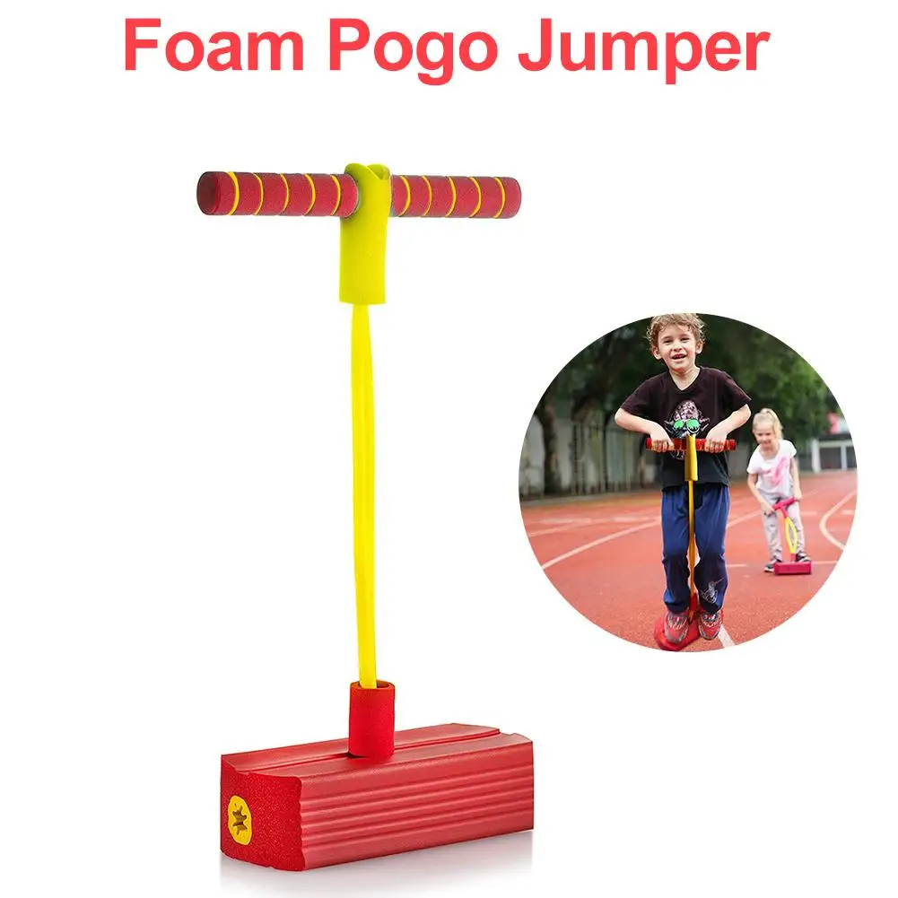 Палочка Pogo для детей забавная и безопасная палочка малышей прочная пена лягушка