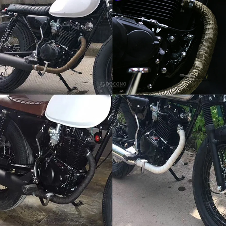 Car Motorcycle Exhaust Pipe glass fiber Cloth High Heat Insulation Exhaust Pipe Wrap Tape Cloth with Metal Strips
Car Motorcycle Exhaust Pipe glass fiber Cloth High Heat Insulation Exhaust Pipe Wrap Tape Cloth with Metal Strips