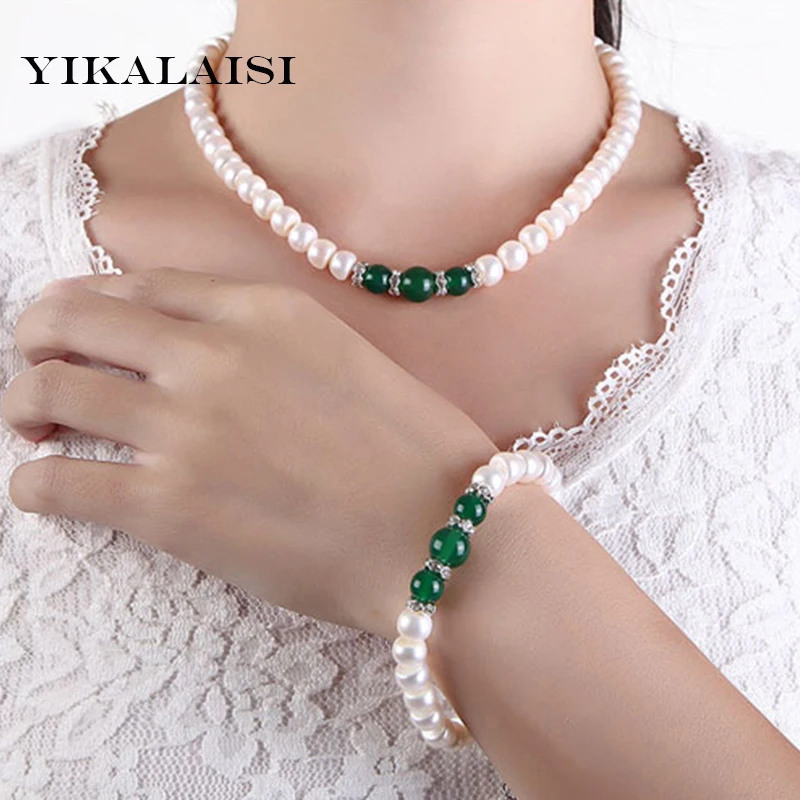 YIKALAISI 2017 100% Natural Freshwater pearl Jewelry Sets 925 sterling silver jewelry wedding agate jewelry set for women
YIKALAISI 2017 100% Natural Freshwater pearl Jewelry Sets 925 sterling silver jewelry wedding agate jewelry set for women