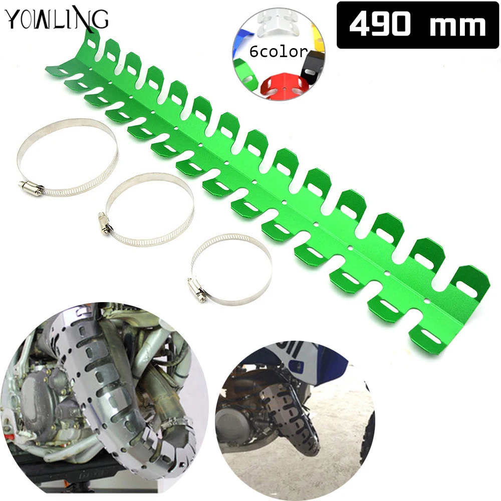 Motorcycle Exhaust Muffler Pipe Heat Shield Cover Guard FOR KAWASAKI Z800 ER6F ER6N Z750 Z1000 2013 2014 2015 2016 2017 2018
Motorcycle Exhaust Muffler Pipe Heat Shield Cover Guard FOR KAWASAKI Z800 ER6F ER6N Z750 Z1000 2013 2014 2015 2016 2017 2018
