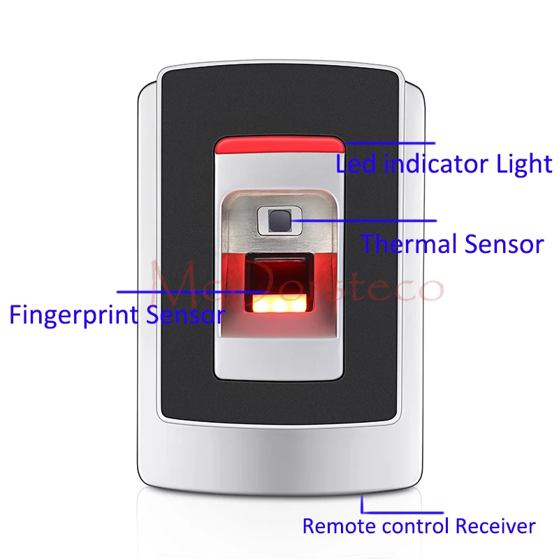 Водонепроницаемая система контроля доступа по отпечатку пальца IP68, Rfid-Контроллер доступа Wiegand 26, считыватель отпечатков пальцев, антиванда...
Водонепроницаемая система контроля доступа по отпечатку пальца IP68, Rfid-Контроллер доступа Wiegand 26, считыватель отпечатков пальцев, антиванда...