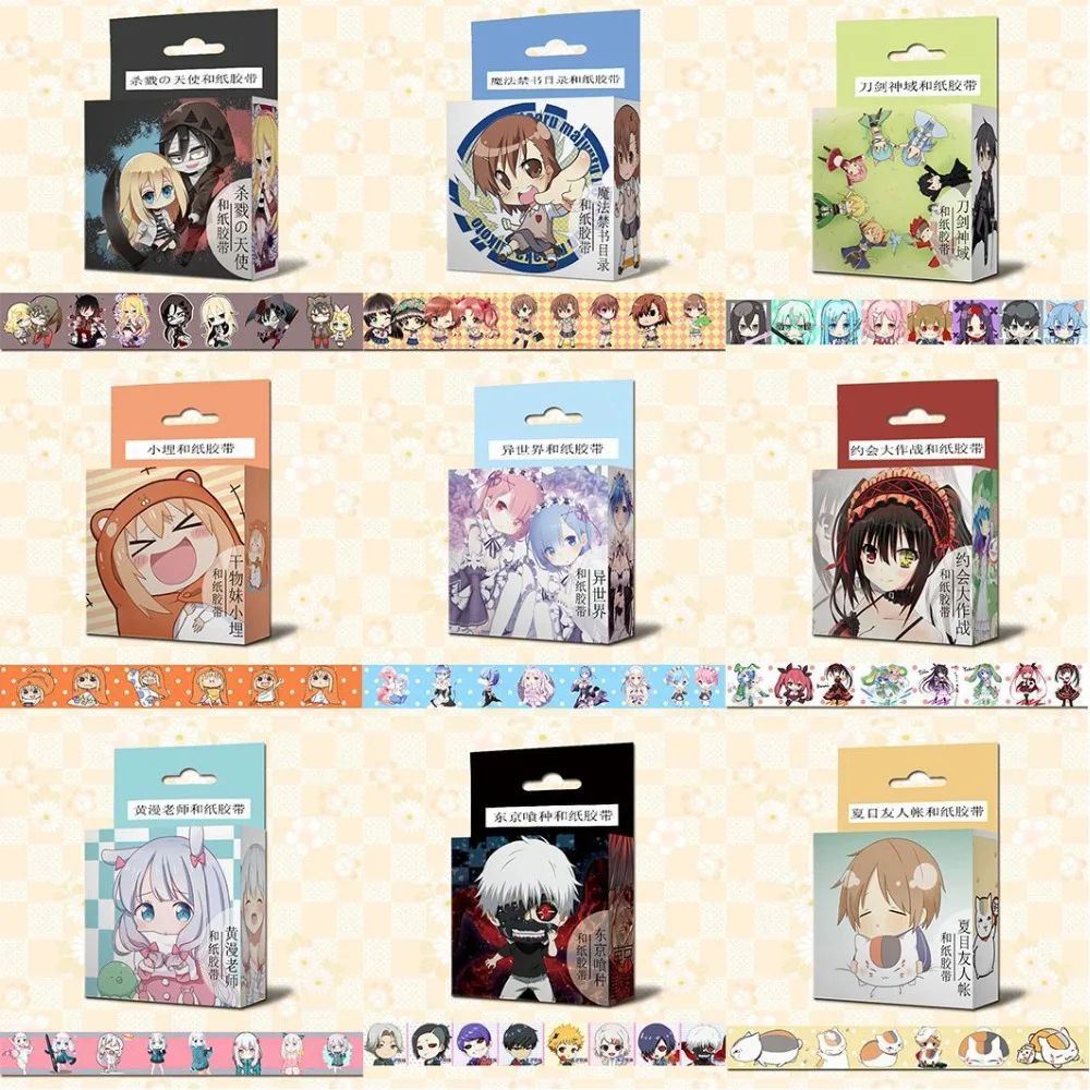 New 1.5cm*5m Anime Cartoon Characters Washi Tape Adhesive Tape DIY Scrapbooking Sticker Label Masking Tape
New 1.5cm*5m Anime Cartoon Characters Washi Tape Adhesive Tape DIY Scrapbooking Sticker Label Masking Tape