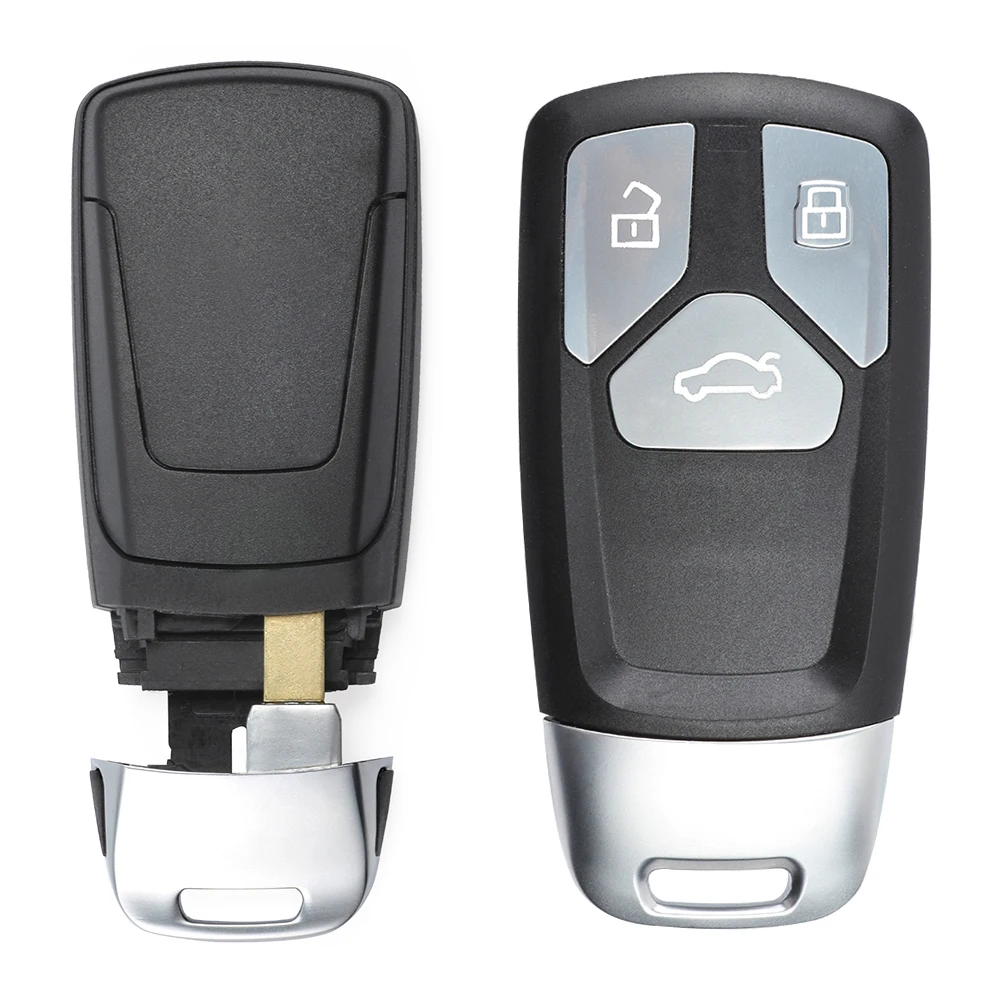 KEYECU 5X Replacement Prox Smart Remote Key Shell Case Fob for Audi TT A4 A5 S4 S5 Q7 SQ7 2017- up fits: 4M0 959 754
KEYECU 5X Replacement Prox Smart Remote Key Shell Case Fob for Audi TT A4 A5 S4 S5 Q7 SQ7 2017- up fits: 4M0 959 754