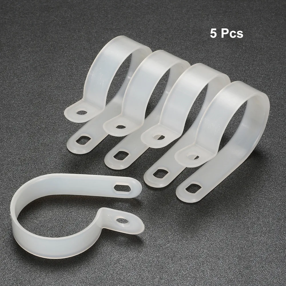 Uxcell 5Pcs Nylon R-type White Cable Clamp Organizer Cord Clips for Wire Management Fit 12.7mm/15.8mm/31.8mm Dia Wire Hose Tube
Uxcell 5Pcs Nylon R-type White Cable Clamp Organizer Cord Clips for Wire Management Fit 12.7mm/15.8mm/31.8mm Dia Wire Hose Tube