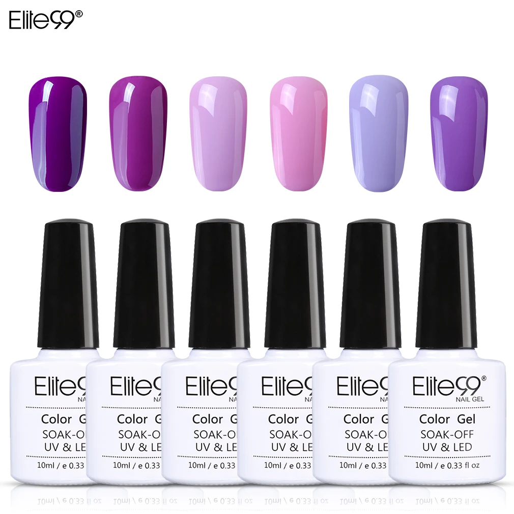 Elite99 10 мл Лак для ногтей великолепный цвет Гель лак Vernis Полупостоянный верхний